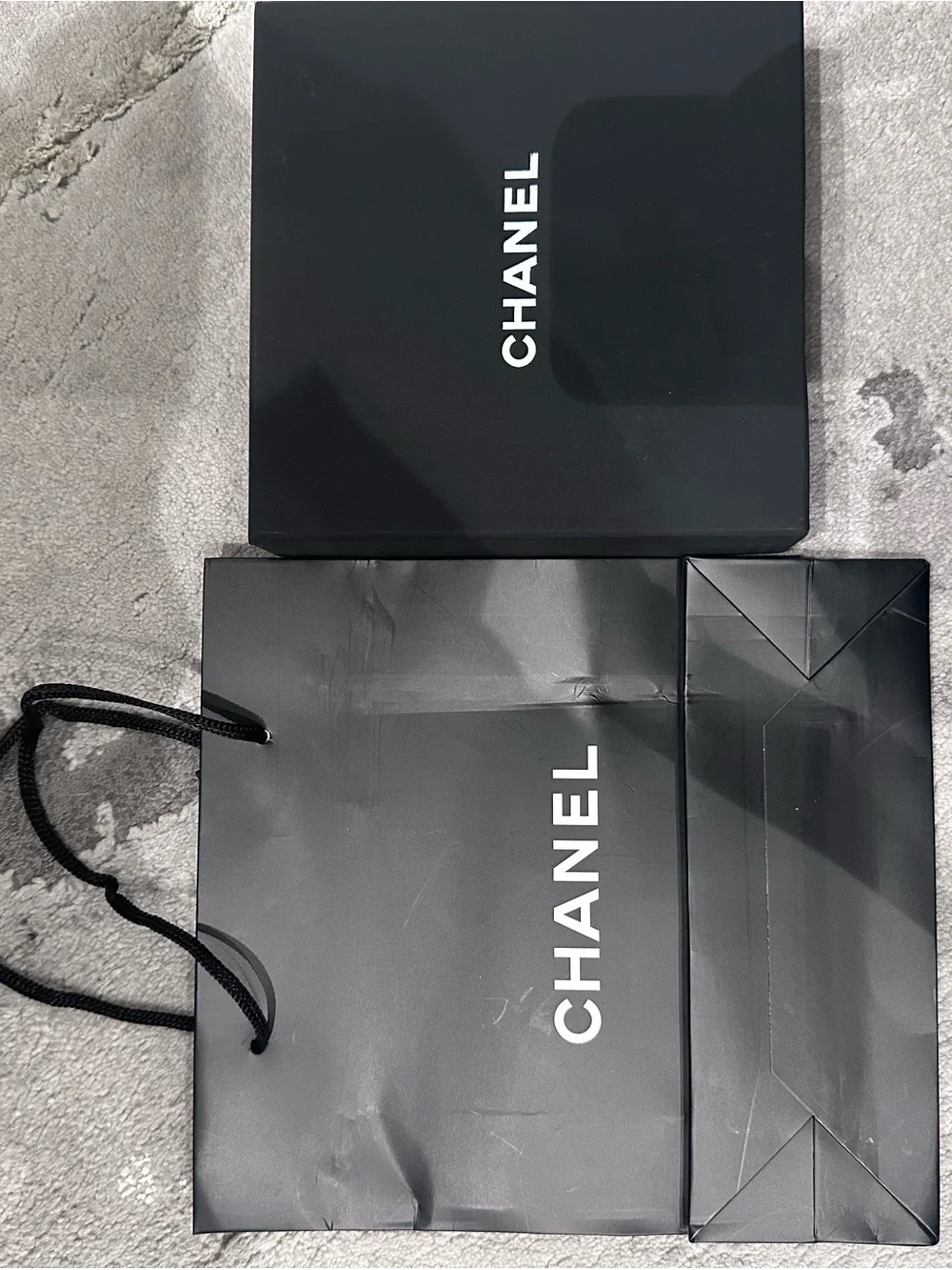 Chanel necklace Black Pearl